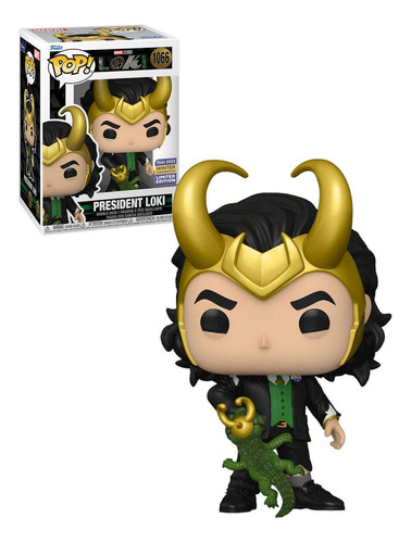 President Loki 1066 Exclsuivo Pop Funko Loki Marvel