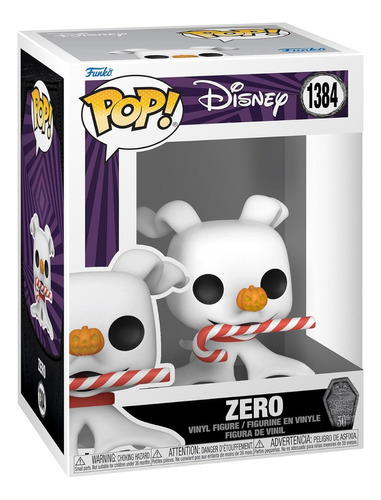 Funko Pop Tnbc 30th - Zero With Candy Cane #1384