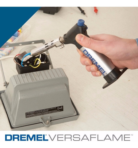 Imagen 3 de 5 de Dremel Versaflame Mini Flameador Soldador Soplete C/ Puntas