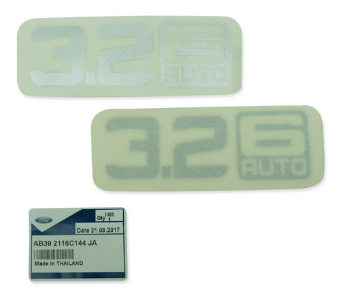 Imagen 4 de 6 de Placa Emblema Insignia Motor Ranger 3.2 At Xl/s Ford Genuino