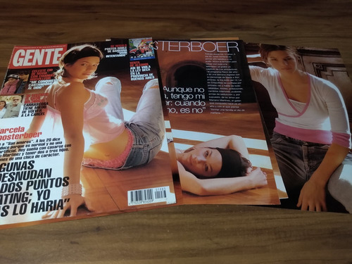 (rp490) Marcela Kloosterboer * Tapa Revista + 5 Pgs * 2003