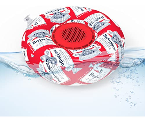 Budweiser Bluetooth Piscina Flotante Altavoz - S9ccu