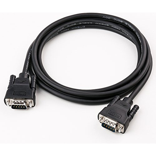 Dtechb9 Db9 Rs232 Cable Serie Macho Modem Nulo Linea Cruzada