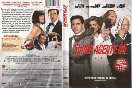 Super Agente 86 Dvd Steve Carell Anne Hathaway