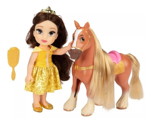 Disney Princesas Petite Muñeca Bella Y Philippe 2023 