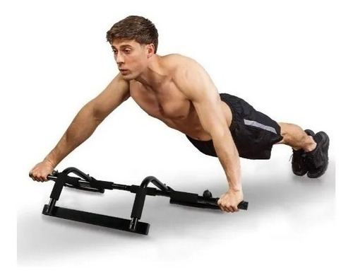 Imagen 4 de 6 de Barra De Ejercicios Para Marco De Puerta Gym Soporte 150kg