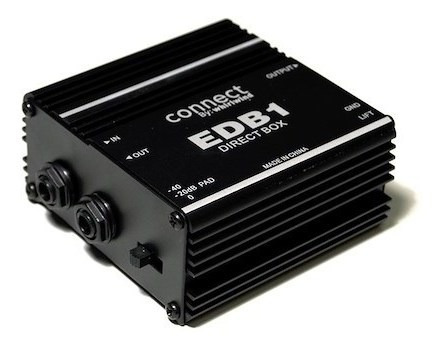Imagen 5 de 10 de Caja Directa Pasiva Whirlwind Edb1 Salida Xlr