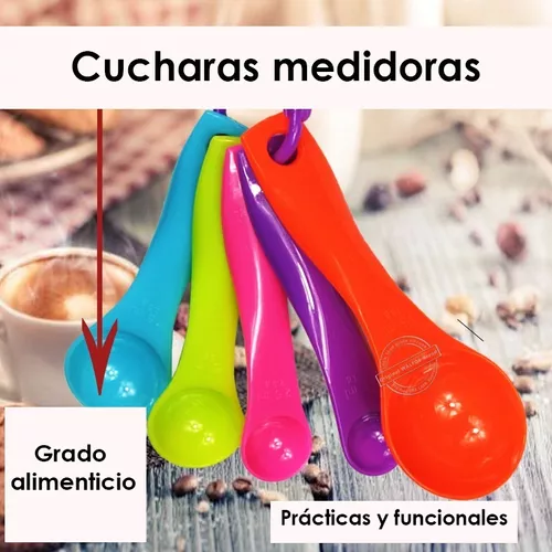 Set Cucharas Medidoras para Repostería 5[un]