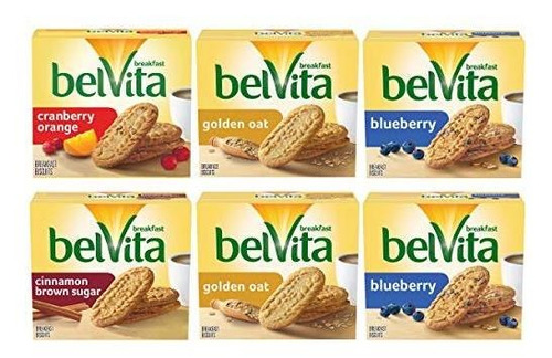 Galletas - Belvita Desayuno Galletas Variety Pack, 4 Sabores