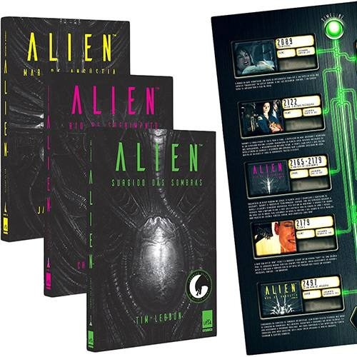 Livro Trilogia Alien + Poster