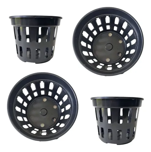 Kit 30 Vasos Vazado Para Plantar Plantas E Orquídeas Vs 15 