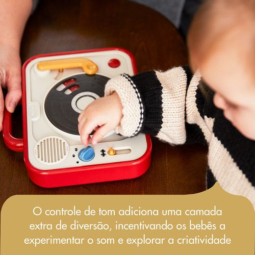 Estação Dj Tiny Rockers 13 Melodias Rock Bebê 12m+ Tiny Love