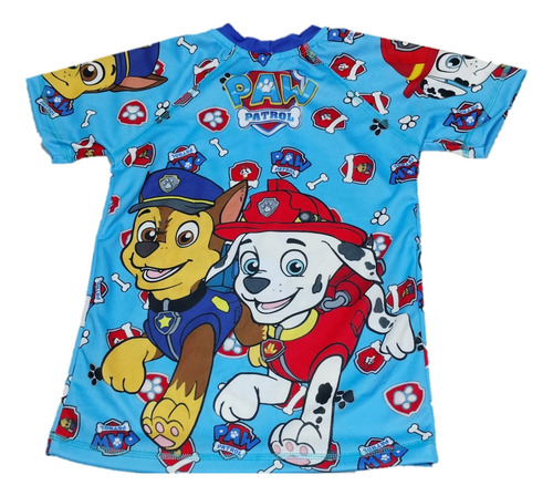 Playera Y Short De Paw Patrol Y Sus Amigos Ligero Y Fresco