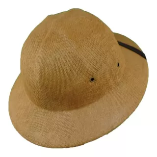 Sombrero Casco Tipo Safari Explorador Con Correa Ajustable