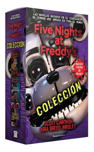 Estuche Five Nights At Freddys Scott Cawthon