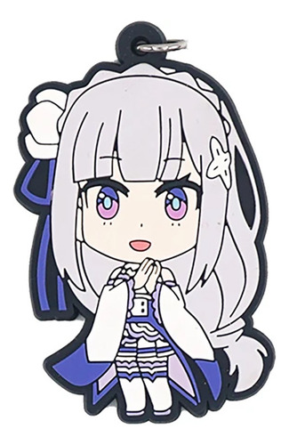 Isekai Quartet 2 Capsule Llavero Anime Goma Rubber Original