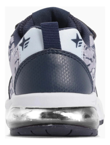 Zapatillas Footy Con Luces Niños Niñas Unisex Dino Fútbol