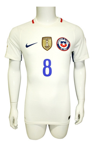 Camiseta Chile 2016 Visita Prof. C/nombre Y N° Original Nike