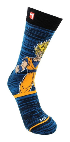 Imagen 3 de 4 de Calcetines Algodón Pack 2 Dragon Ball Z - Goku C1 Top