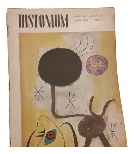 Antigua Revista Histonium 1954