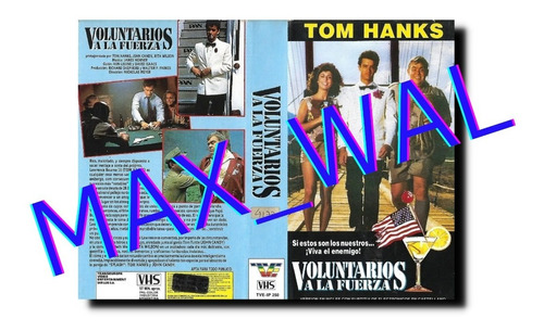 Voluntarios A La Fuerza Vhs Tom Hanks John Candy Rita Wilson