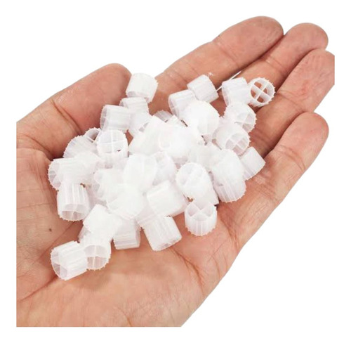Medio Filtrante De Lecho Fluido Kaldnes K1 Para Filtro 8 L