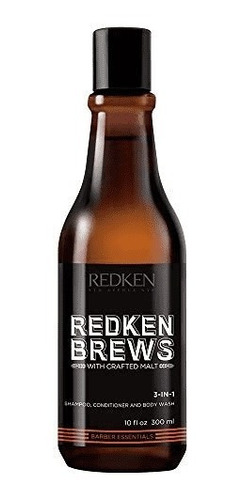 Redken Brews 3 En 1 Shampoo Acondicionador & Gel De Cuerpo 