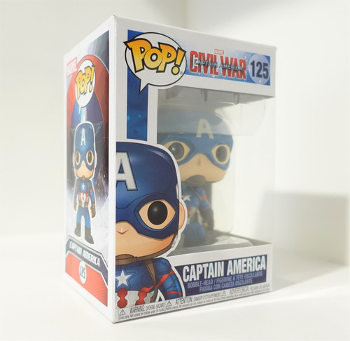 Funko Pop! Marvel Civil War - Capitan America 125