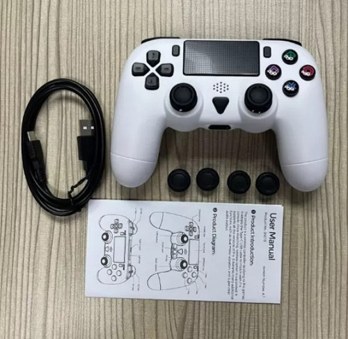 Control Inalámbrico Compatible Psp 4 Negro O Blanco Más Vend