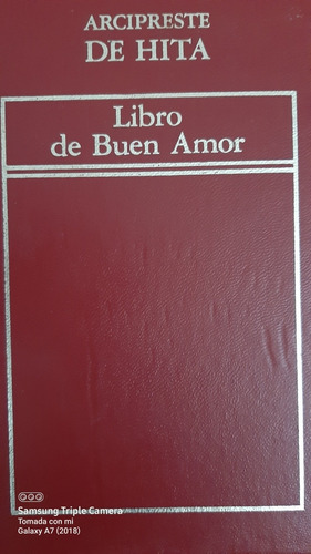 Libro De Buen Amor - Arcipreste De Hita - Español - Edicione