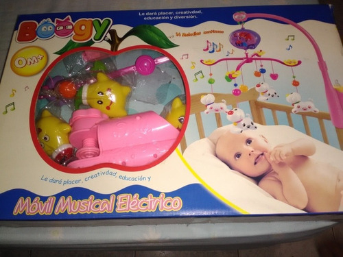 Imagen 3 de 3 de Movil Musical De Bebé Marca: Boogy