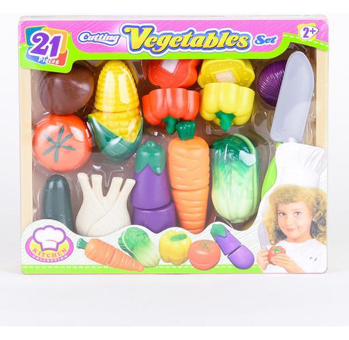 Set De Cocina Vegetales De Juguete Para Niños 