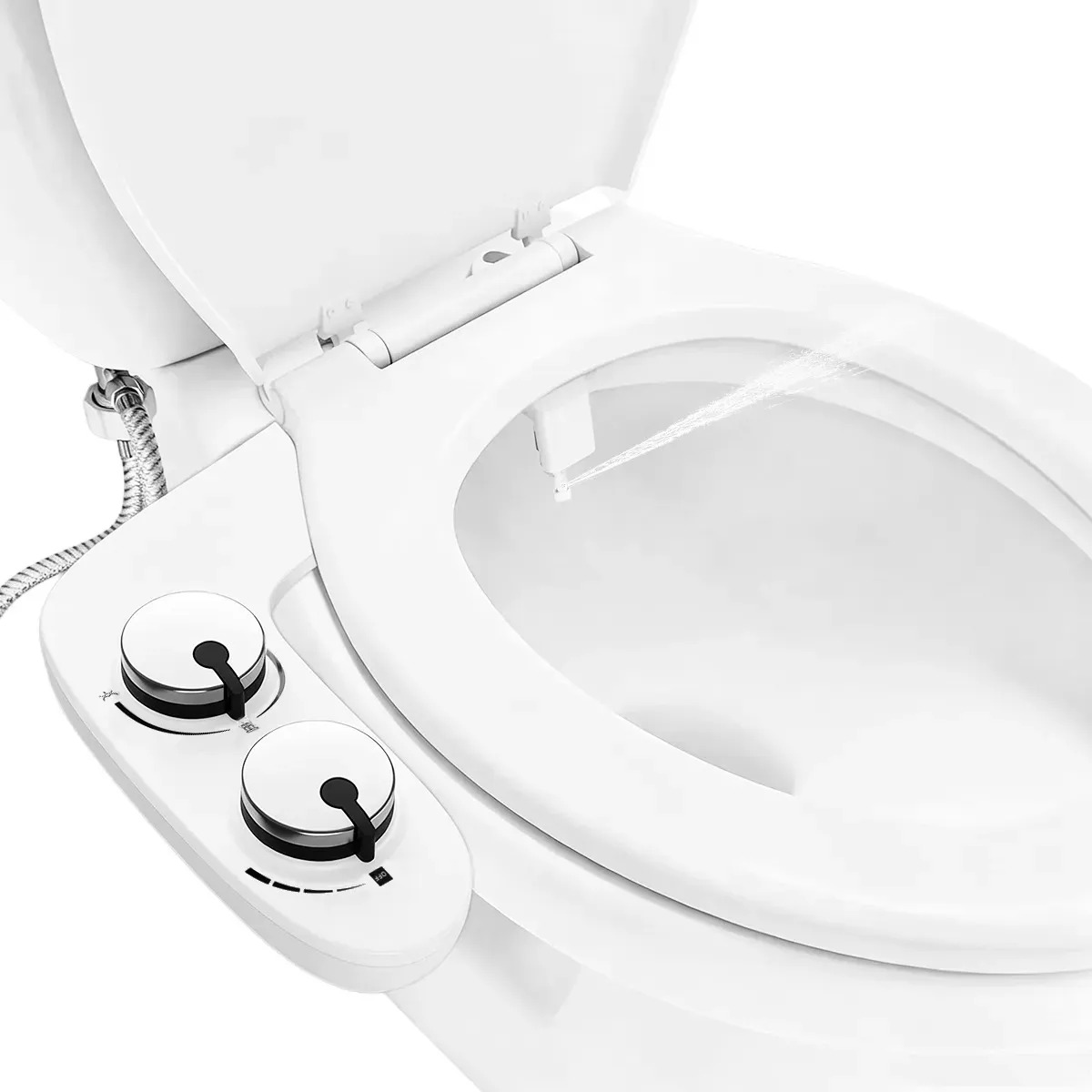 Bidet Baño Accesorio Para Nodoro Fácil Instalación 3 Modos Blanco