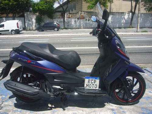 Dafra Citycom 300 I Azul 2024 Nova Baixo Km Troca Financia