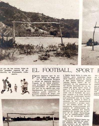 El Football Sport Popular 1929 Futbol La Nacion