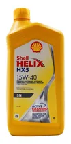 Comprar Aceite Mineral 15w40 Original Shell Helix Hx5 - Api Sl - 1l