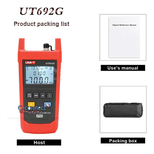 Power Meter Fibra Optica Redes Gpon Uni-t