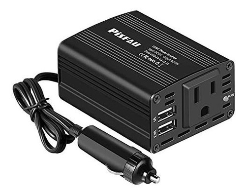 Inversor De Corriente 150w 12v A 110v Con Cargador Usb