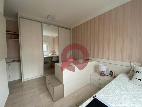 Imagem 25 de 30 de Apartamento Com 3 Dormitórios À Venda, 138 M² Por R$ 900.000,00 - Vila Guilhermina - Praia Grande/sp - Ap3003