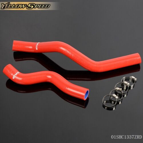 Fit For Honda Civic D17 1.7l Red  2001- 2005 Silicone Ra Ccb