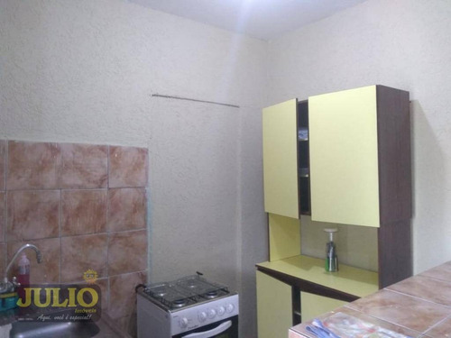 Imagem 4 de 9 de Casa Com 1 Dormitório À Venda, 38 M² Por R$ 250.000,00 - Flórida Mirim - Mongaguá/sp - Ca3746
