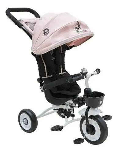Imagen 1 de 4 de Triciclo Plegable Liviano Rosa 147086 007l