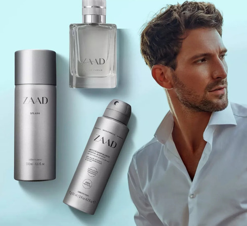 O Boticario Perfumes Kit Zaad X 3 Productos