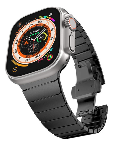 Pulseira Elos Para Apple Watch E  Ultra 49mm Aço 40/41/44/45