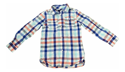 Camisa Niño Tommy Hilfiger Talla 6-7. 100% Original