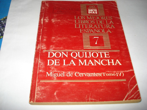 Libro Miguel De Cervantes- Don Quijote De La Mancha 7