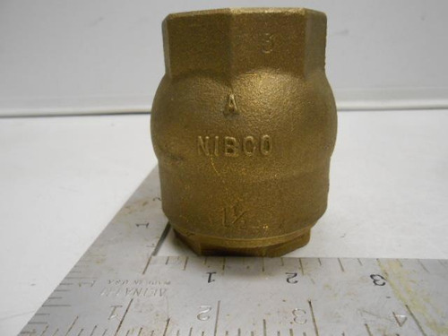 Nibco Ring Check Valve 3600 1-1/2 Threaded End 250l Cyc