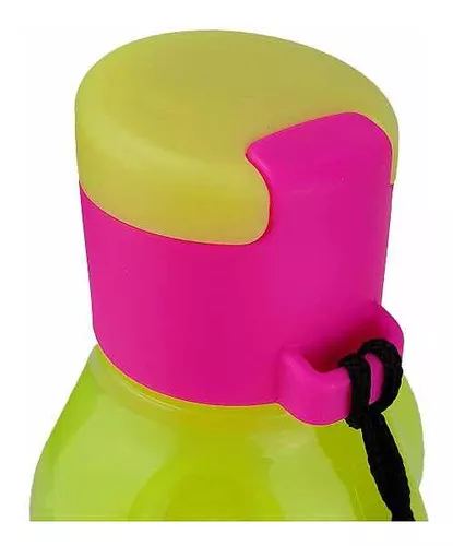 Tupperware - Botella Eco Tupper de 500 ml, colores: amarillo, Brasil