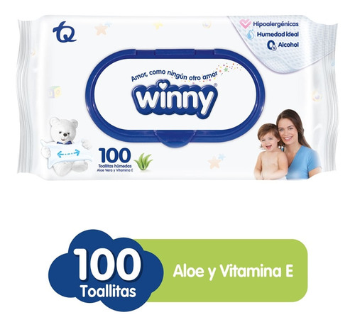 Oferta Winny Toallas Humeda Aloe Y Vitamina E X 100und