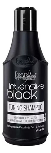 Shampoo Cabelo Escuros Intensive Black 300ml Forever Liss